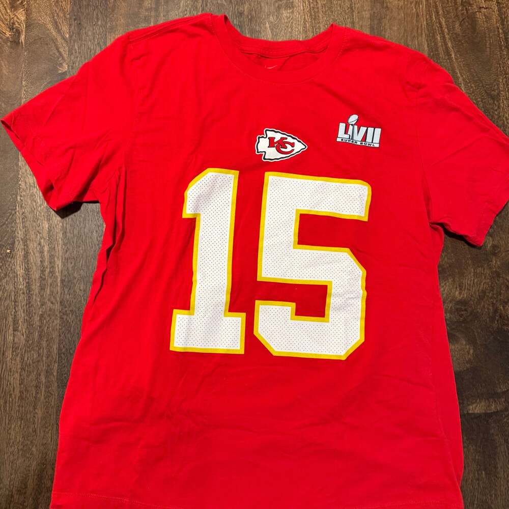 Nike Men's NFL Kansas City Chiefs Patrick Mahomes Super Bowl LVIII T-Shirt